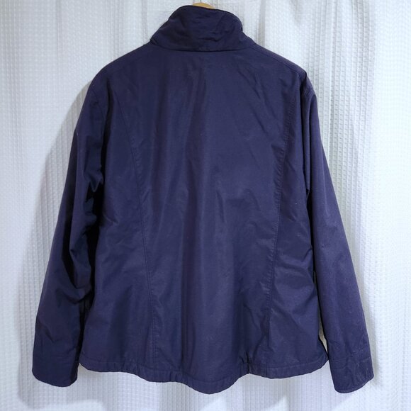 Columbia Sportswear Jacket Womens XL Purple Zip Up Fleece Lined Fall Jacket - Picture 6 of 10
